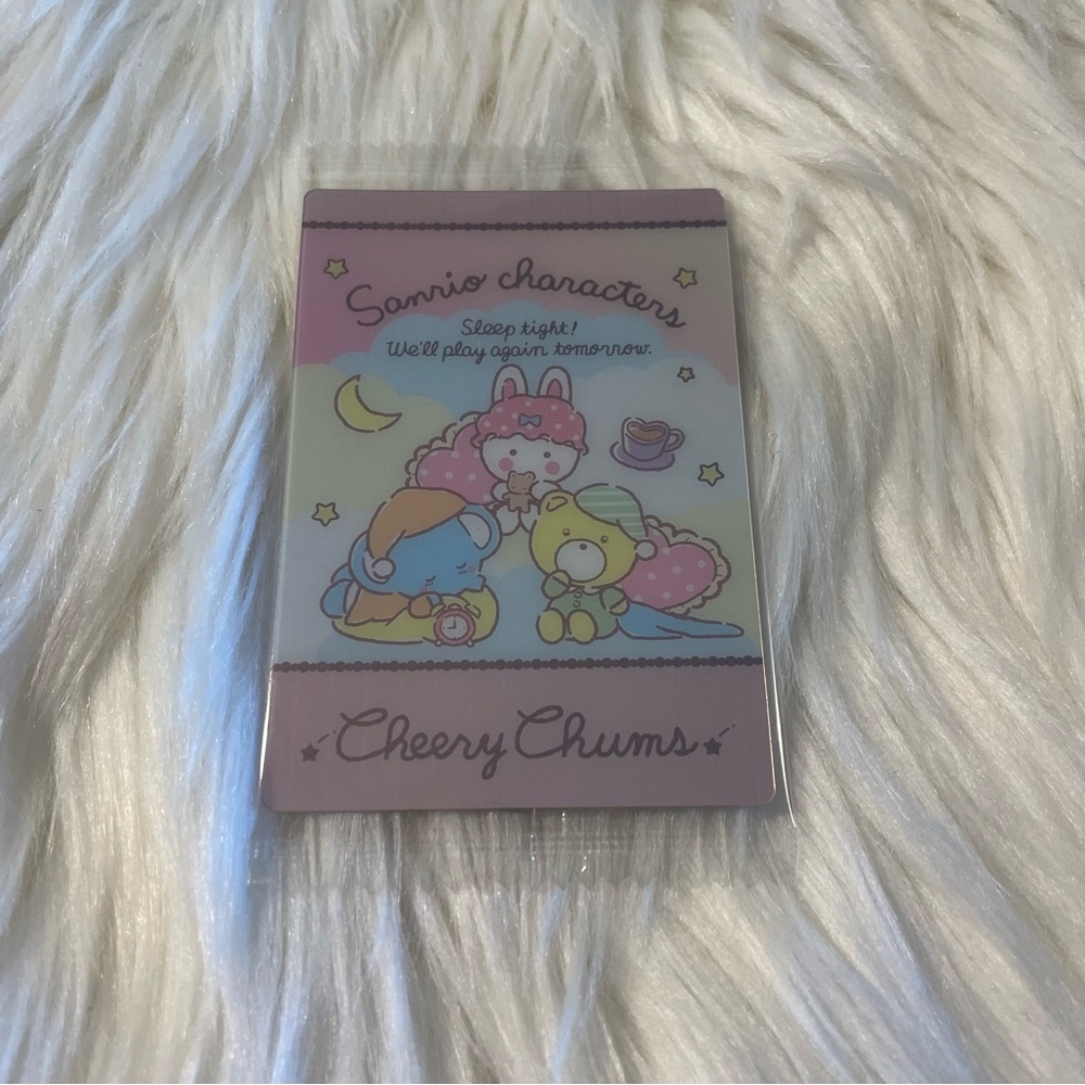 🌷3/$15 Sanrio Cheery Chums Pastel Collectible Trading Card